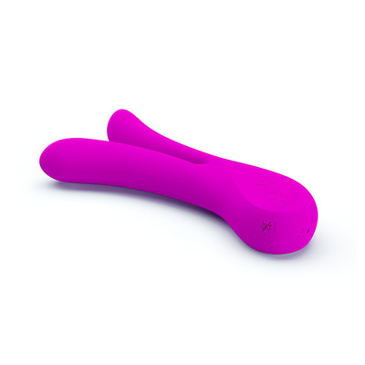 Foto 7 do produto Vibrador Estimulador de Clitóris e Ponto G em Silicone com 12 Modos de Vibrações, Recarregável e Função Memória - Pretty Love Ulysses | Disponível em 2 Cores