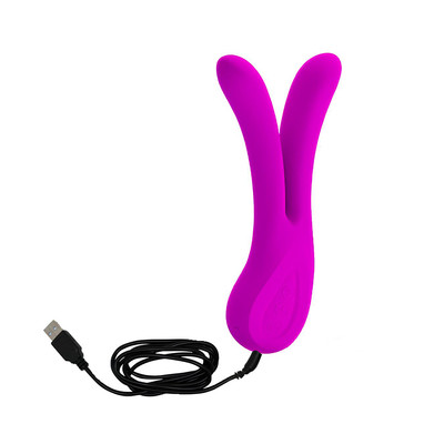 Foto 10 do produto Vibrador Estimulador de Clitóris e Ponto G em Silicone com 12 Modos de Vibrações, Recarregável e Função Memória - Pretty Love Ulysses | Disponível em 2 Cores