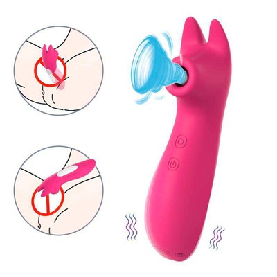 Vibrador Estimulador de Clitóris e Ponto G com Tecnologia de Pulsação de Ar e 7 Modos de Vibração - Helen | 15 x 4 cm