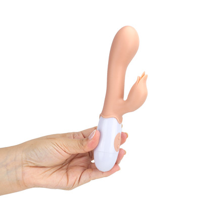 Vibrador Rabbit em TPR com Língua Estimuladora e 30 Modos de Vibrações - Pretty Love Bloody Mary | 10 x 3,2 cm