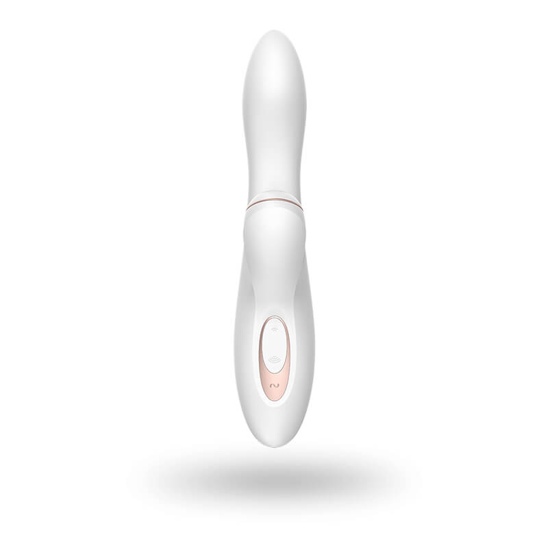 Vibrador Estimulador de Clítoris Recarregável com 11 Níveis de Sucção e 7 Modos de Vibração com 3 Intensidades - Satisfyer PRO G-Spot Rabbit | 10,5 x 3 cm - 5
