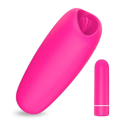 Vibrador Estimulador de Clítoris com 9 Modos de Vibração e Recarregável - S-Hande Mua | 8,2 x 3,3 cm | Disponível em 2 Cores