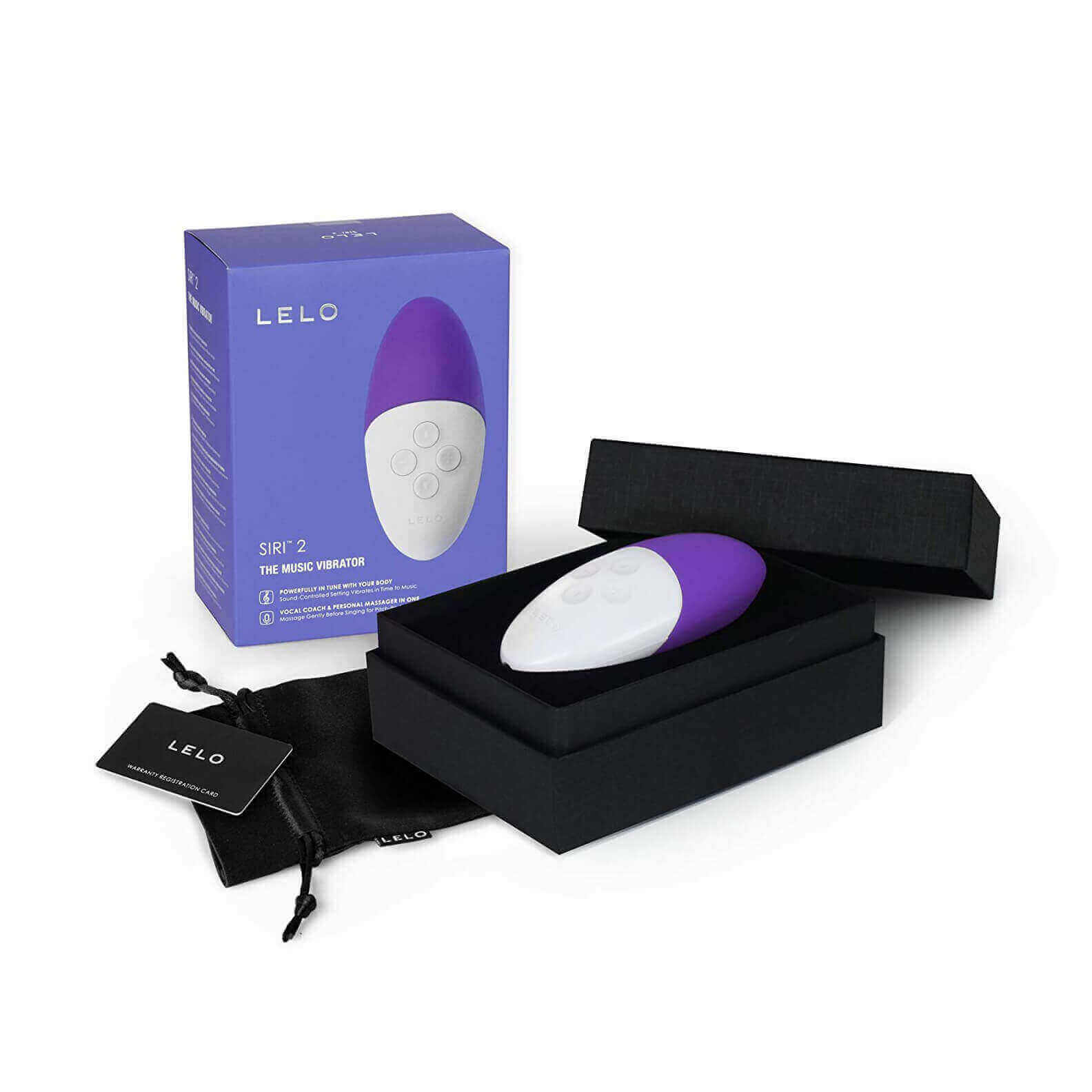 Vibrador Estimulador de Clítoris Recarregável em Silicone com 8 Modos de Vibrações e Controle da Intensidade - LELO Siri 2 | Disponível em 2 Cores - 6