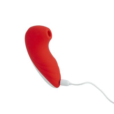 Foto 2 do produto Vibrador Estimulador de Clitóris em Silicone com 7 Modos de Pulsação e Recarregável - Intt Deborah Secco Kiss My Clit | 12,5 x 4,4 cm