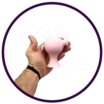 Vibrador Estimulador de Clitóris em Silicone com 7 Modos de Sucção e Língua Vibratória - Wandou Jingling Plus | Disponível em 3 Cores