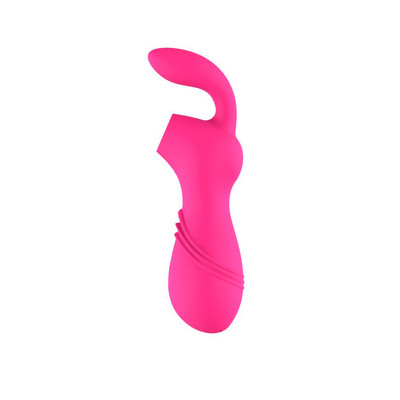Foto 3 do produto Vibrador Estimulador de Clítoris com Sucção Recarregável em Silicone com 12 Modos de Vibrações - Naughty Baby Vibration Rod | Disponível em 3 Cores