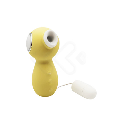 Foto 3 do produto Vibrador Estimulador de Clítoris Recarregável com 10 Modos de Pulsação, Bullet com Fio e 10 Tipos de Vibração - Topo Toys Octo | 10,9 x 4,8 cm | Disponível em 4 Cores