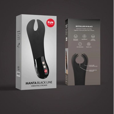 Vibrador Estimulador de Pênis com 12 Modos de Vibração e Controle de Intensidade, Recarregável - Fun Factory Manta | Disponível em 4 Cores