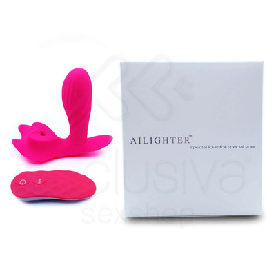 Foto 5 do produto Vibrador Estimulador de Ponto G com 10 Modos de Vibração, 6 Modos de Sucção e Controle Sem Fio - Ailighter | Disponível em 2 Cores