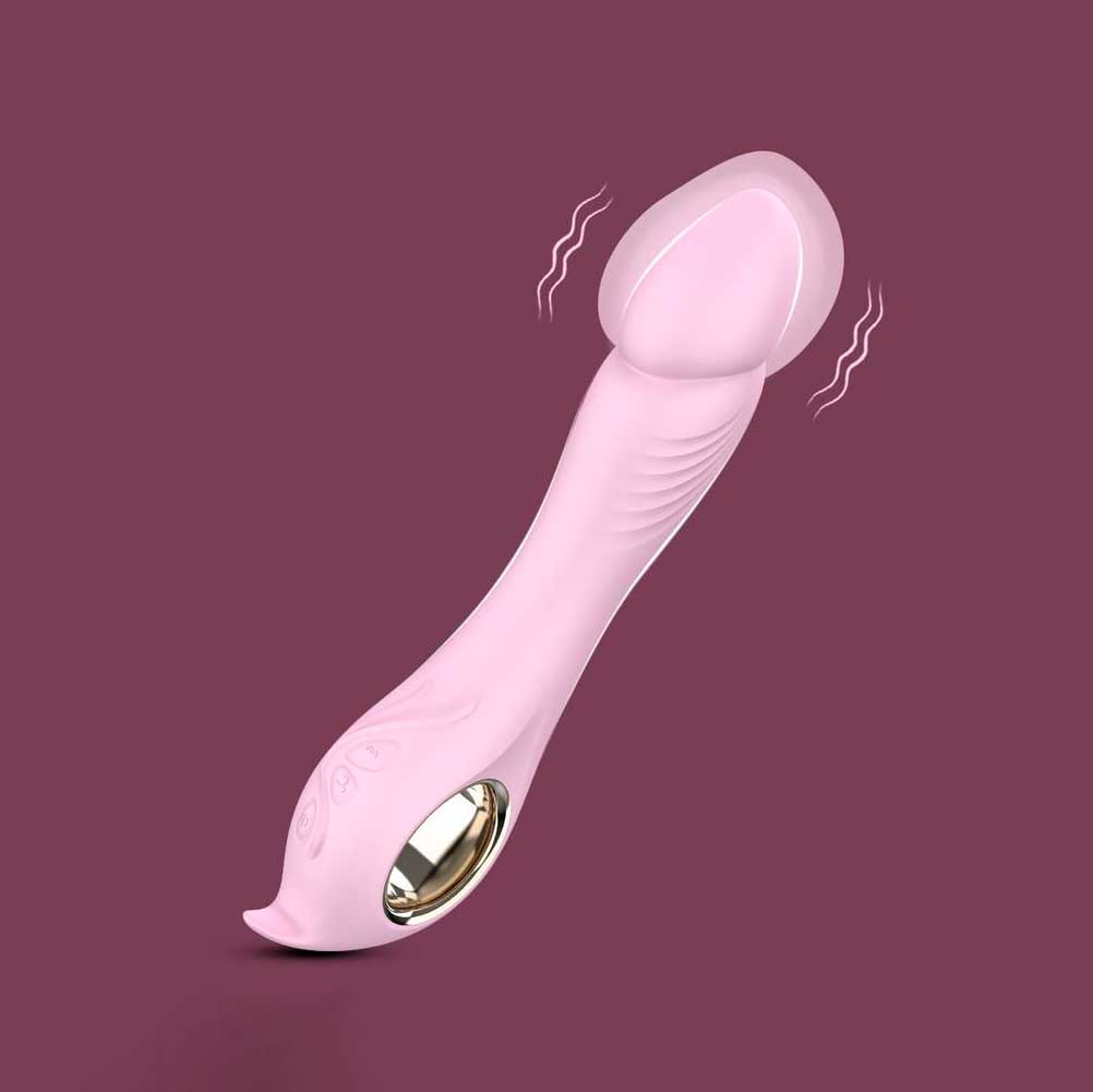 Vibrador Estimulador de Ponto G com 10 Modos de Vibração, Função de Inflar e Recarregável via USB - Inflatable Vibrator | 12 x 3,7 cm | Disponível em 2 Cores - 2