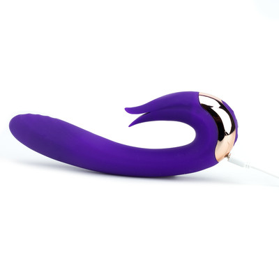 Foto 4 do produto Vibrador Estimulador de Ponto G e Clitóris com 10 Modos de Vibração, Motor Duplo e Função de Aquecimento - Hantewei G4 | Disponível em 2 Cores