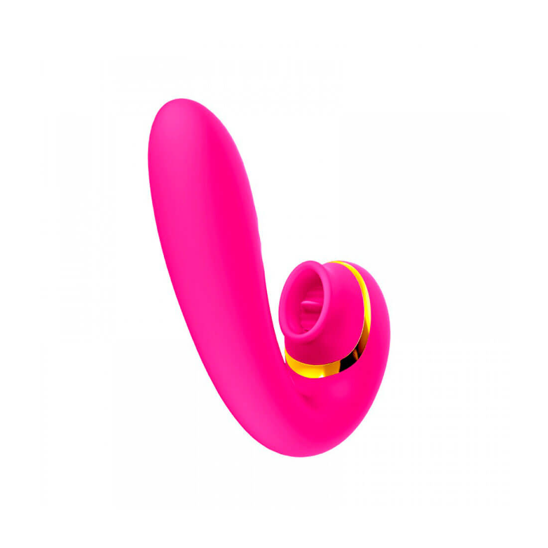 Vibrador Estimulador de Ponto G e Clitóris com 2 Movimentos de Língua e 9 Modos de Vibração - Hantewei Vibrating Spear | 12 x 3,3 cm | Disponível em 2 Cores - 4