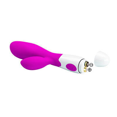 Foto 6 do produto Vibrador Estimulador de Ponto G e Clítoris com 30 Modos de Vibração - Pretty Love Newman | 9,1 x 3,7 cm | Disponível em 2 Cores