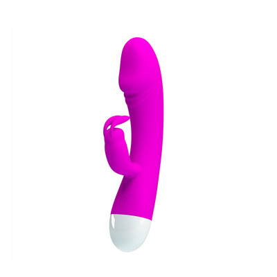 Foto 1 do produto Vibrador Estimulador de Ponto G e Clitóris com 30 Níveis de Vibração, Recarregável via USB - Pretty Love Will | 10,6 x 3,9 cm