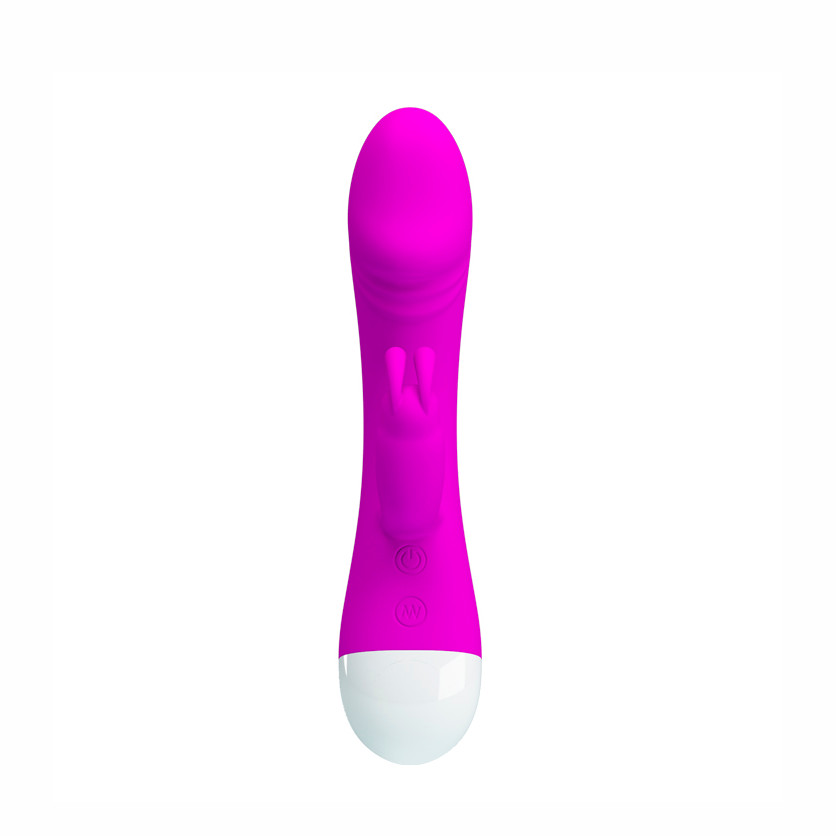 Vibrador Estimulador de Ponto G e Clitóris com 30 Níveis de Vibração, Recarregável via USB - Pretty Love Will | 10,6 x 3,9 cm - 2