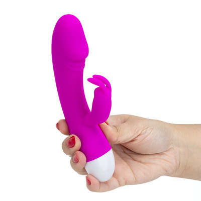 Foto 6 do produto Vibrador Estimulador de Ponto G e Clitóris com 30 Níveis de Vibração, Recarregável via USB - Pretty Love Will | 10,6 x 3,9 cm