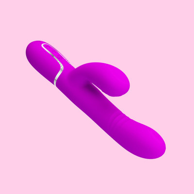 Foto 3 do produto Vibrador e Estimulador de Ponto G e Clitóris com 7 Modos de Vibração e Pulsação, 4 Movimentos de Vai e vem e Recarregável - Pretty Love Mariane | 12 x 3,5 cm