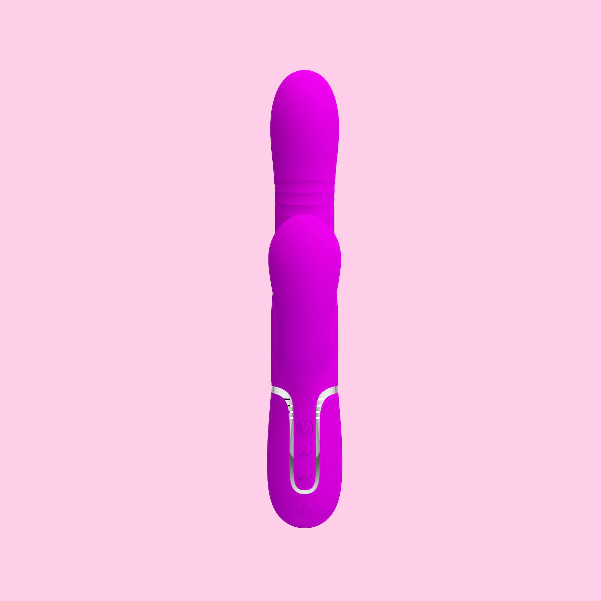 Vibrador e Estimulador de Ponto G e Clitóris com 7 Modos de Vibração e Pulsação, 4 Movimentos de Vai e vem e Recarregável - Pretty Love Mariane | 12 x 3,5 cm - 4