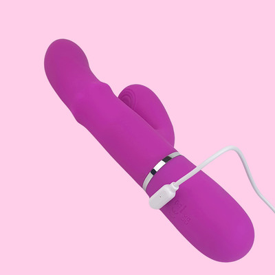 Foto 8 do produto Vibrador e Estimulador de Ponto G e Clitóris com 7 Modos de Vibração e Pulsação, 4 Movimentos de Vai e vem e Recarregável - Pretty Love Mariane | 12 x 3,5 cm