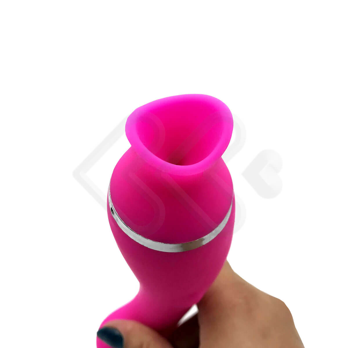 Vibrador Estimulador de Ponto G e Clitóris com 8 Intensidades de Sucção e 12 Modos de Vibração - Mermaid | 9,5 x 3 cm - 5