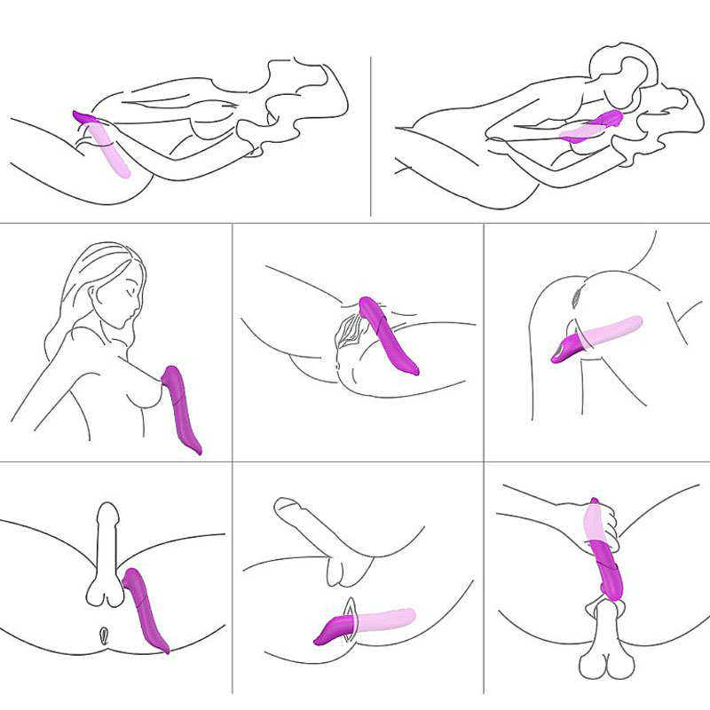 Vibrador Estimulador de Ponto G e Clitóris com 9 Modos de Pulsação, Capa Bocal e Recarregável - S-Hande Youmis | Disponível em 2 Cores - 6