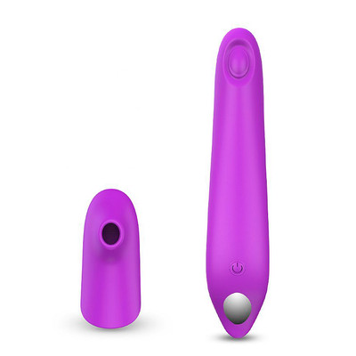 Foto 2 do produto Vibrador Estimulador de Ponto G e Clitóris com 9 Modos de Pulsação, Capa Bocal e Recarregável - S-Hande Youmis | Disponível em 2 Cores