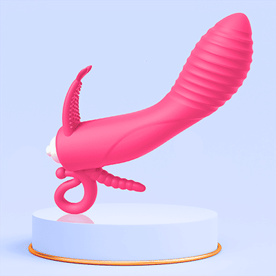 Vibrador Estimulador de Ponto G, Clitóris e Anal com 10 Modos de Vibração - WoW | 10 x 2,8 cm | Disponível em 2 Cores
