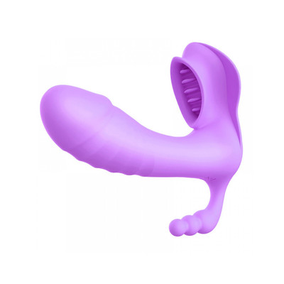 Foto 4 do produto Vibrador Estimulador de Ponto G, Clítoris e Ânus com 7 Modos de Vibrações, Auto Aquecimento e Controle Remoto sem Fio - Sex Massager High Water G Spot | 10 x 3,4 cm | Disponível em 2 Cores