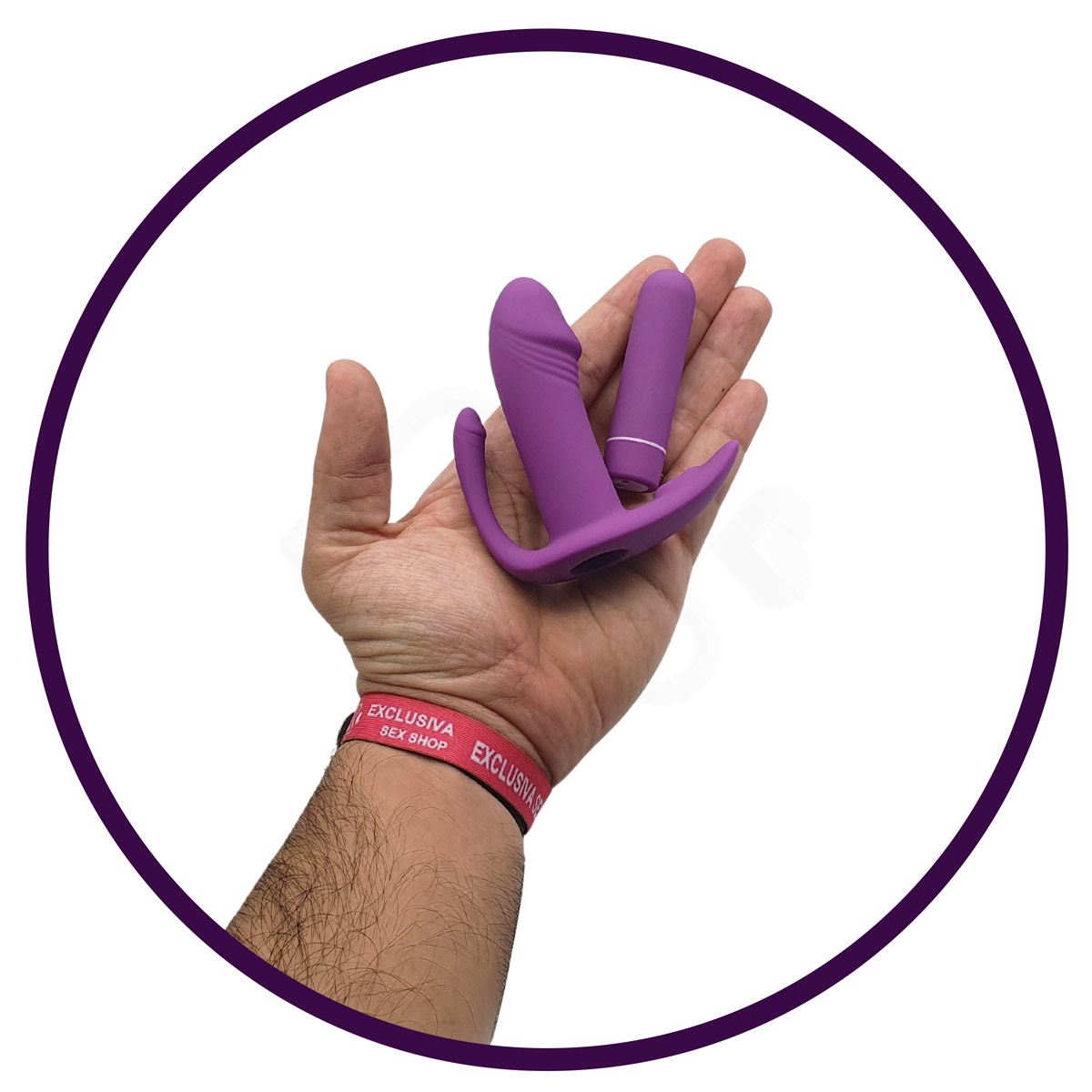 Vibrador Estimulador de Ponto G, Clitóris e Ânus com 9 Modos de Vibração e Controle Remoto sem Fio - S-Hande Didi | 9,7 x 2,1 cm | Disponível em 2 Cores - 5