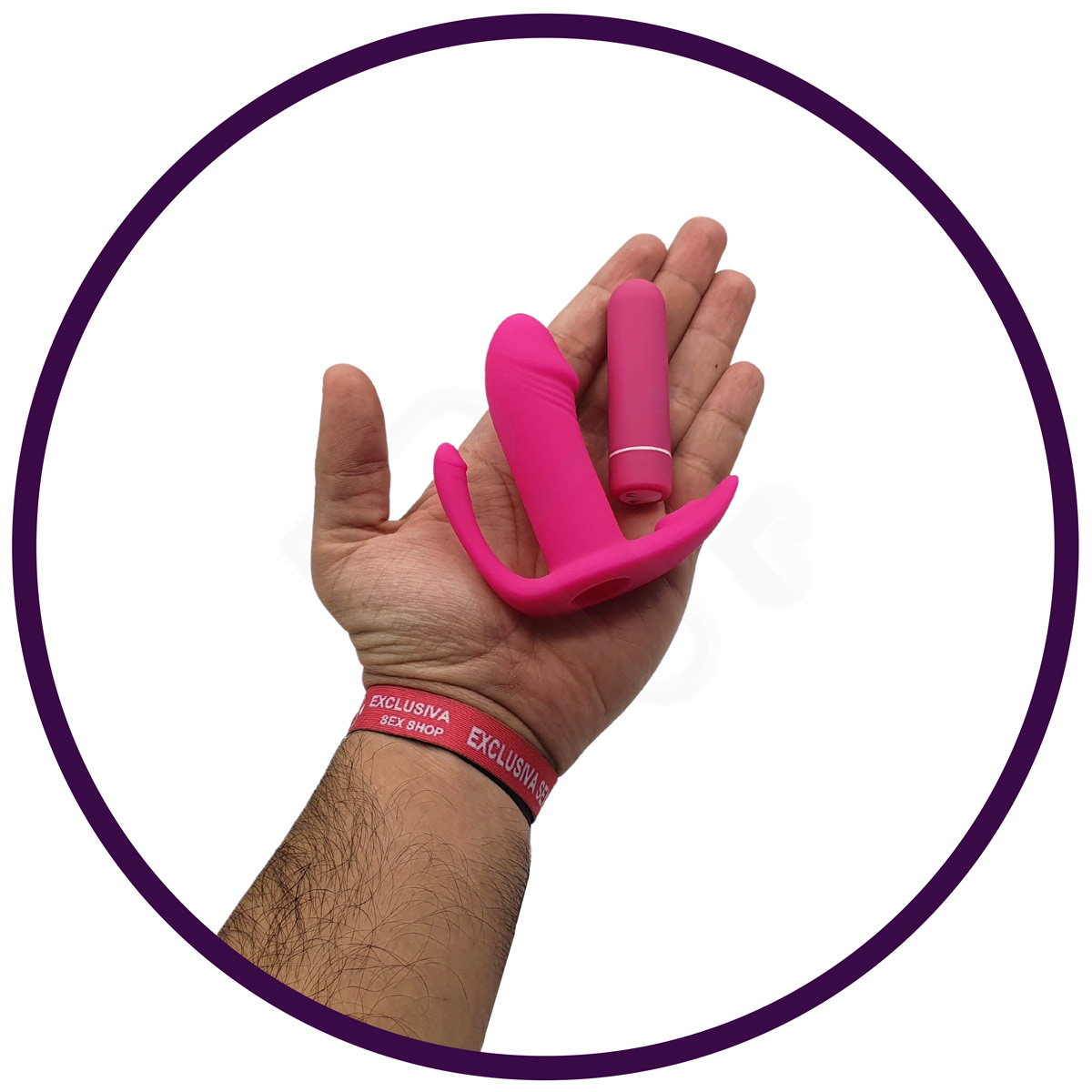 Vibrador Estimulador de Ponto G, Clitóris e Ânus com 9 Modos de Vibração e Controle Remoto sem Fio - S-Hande Didi | 9,7 x 2,1 cm | Disponível em 2 Cores - 10