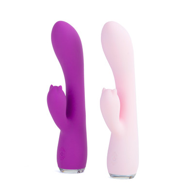 Vibrador Estimulador de Ponto G e Clítoris em Silicone com 9 Modos de Vibração, Recarregável e Resistente à Água - S-Hande Fanny | 13 x 3,8 cm | Disponível em 2 Cores