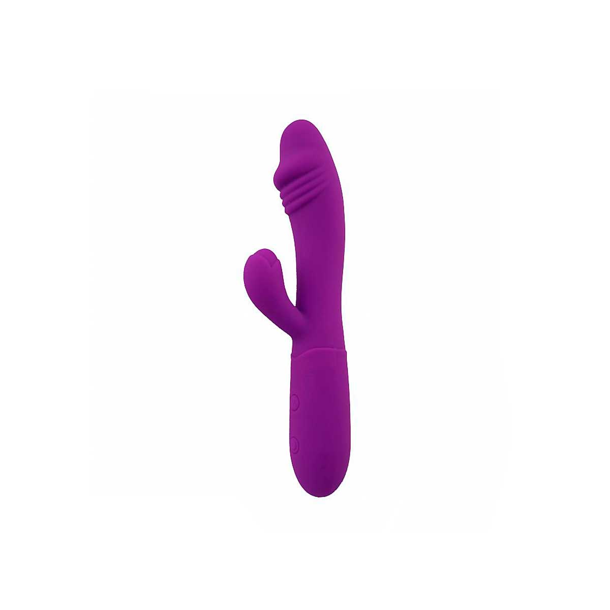 Vibrador Estimulador de Ponto G e Clitóris Flexível em Silicone com 10 Modos de Vibração e Recarregável - Sexy Import ILA | 9,6 x 3,2 cm | Disponível em 2 Cores - 3