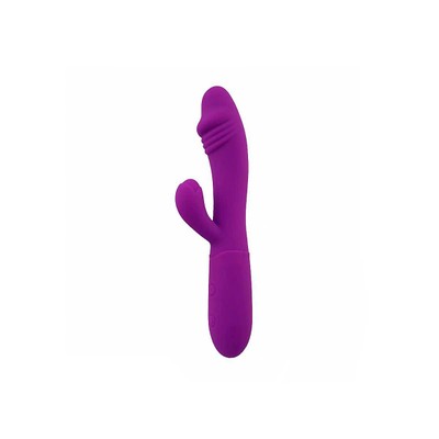 Foto 3 do produto Vibrador Estimulador de Ponto G e Clitóris Flexível em Silicone com 10 Modos de Vibração e Recarregável - Sexy Import ILA | 9,6 x 3,2 cm | Disponível em 2 Cores