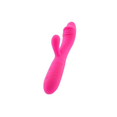 Foto 2 do produto Vibrador Estimulador de Ponto G e Clitóris Flexível em Silicone com 10 Modos de Vibração e Recarregável - Sexy Import ILA | 9,6 x 3,2 cm | Disponível em 2 Cores