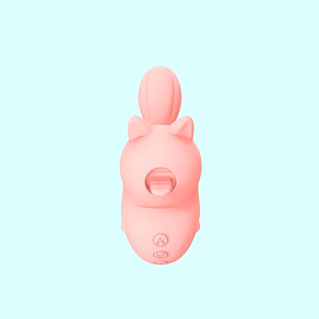 Vibrador Estimulador de Ponto G e Clitóris com Função Aquecimento, 6 Modos de Vibração e 10 Movimentos de Língua - Naughty Bear | 12 x 2,7 cm - 5