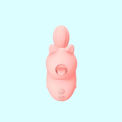Foto 5 do produto Vibrador Estimulador de Ponto G e Clitóris com Função Aquecimento, 6 Modos de Vibração e 10 Movimentos de Língua - Naughty Bear | 12 x 2,7 cm