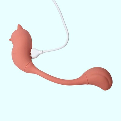 Foto 4 do produto Vibrador Estimulador de Ponto G e Clitóris com Função Aquecimento, 6 Modos de Vibração e 10 Movimentos de Língua - Naughty Bear | 12 x 2,7 cm