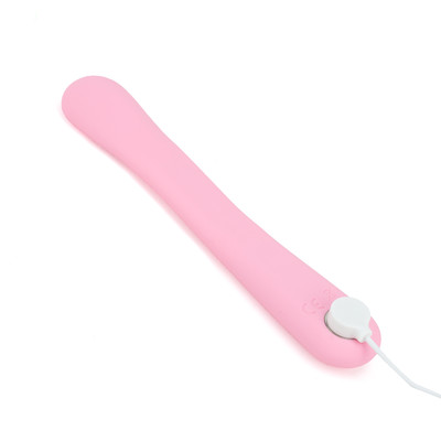 Foto 4 do produto Vibrador Estimulador de Ponto G e Clitóris com 10 Modos de Vibração, Motor Duplo e Design Anatômico - Adão & Eva Super Vibes Flex | 17,5 x 2,8 cm