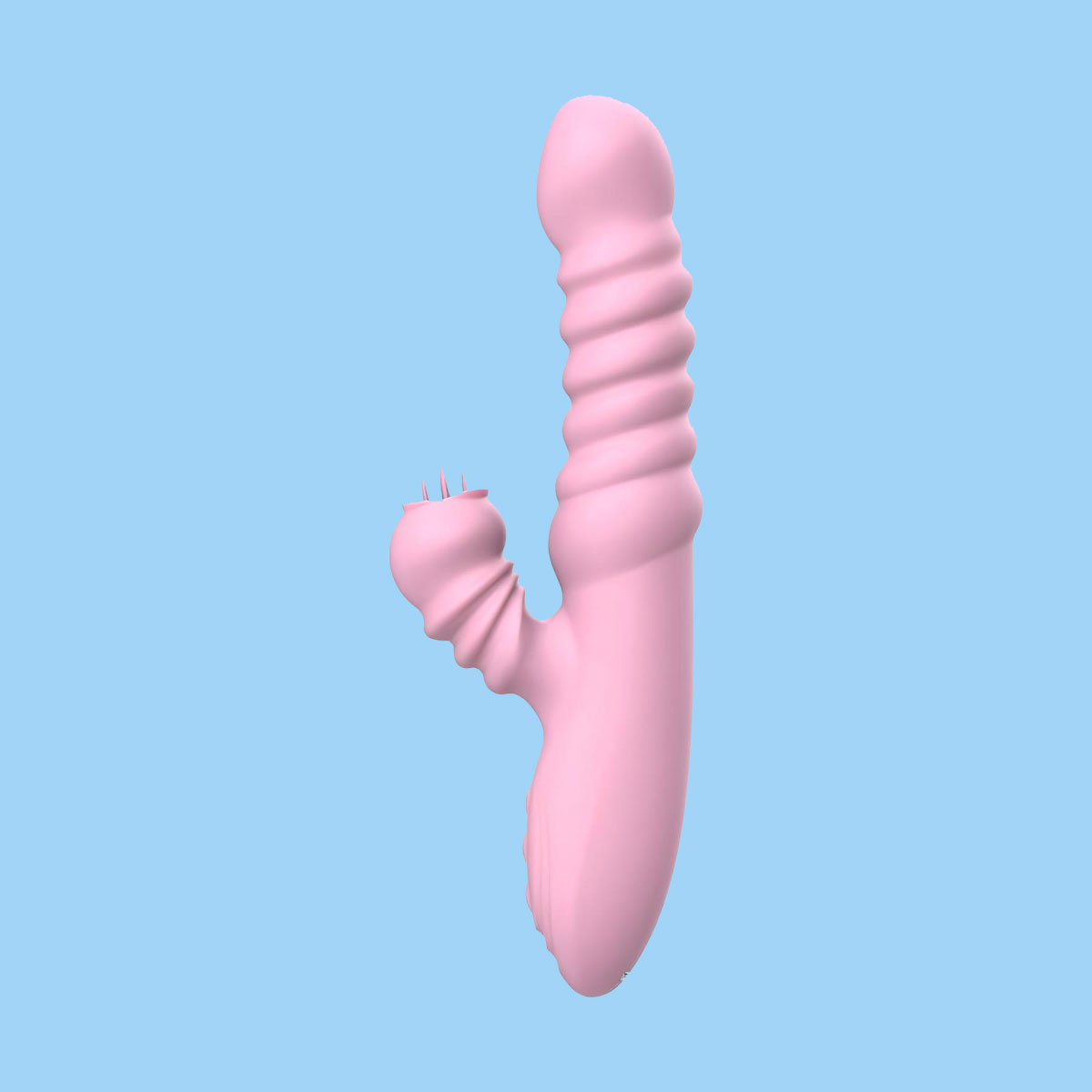 Vibrador com Estimulador de Ponto G e Clitóris com Movimentos de Vai e Vem, 3 Velocidades de Rotação, 20 Modos de Vibração e Função de Aquecimento | 13,5 x 3,5 cm - 1
