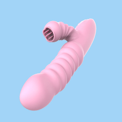 Foto 3 do produto Vibrador com Estimulador de Ponto G e Clitóris com Movimentos de Vai e Vem, 3 Velocidades de Rotação, 20 Modos de Vibração e Função de Aquecimento | 13,5 x 3,5 cm