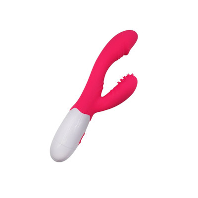 Foto 6 do produto Vibrador Estimulador de Ponto G e Clítoris com 7 Níveis de Vibração, Cerdas e Resistente à Água - Pretty Love Andre | 10,5 x 3 cm | Disponível em 2 Cores