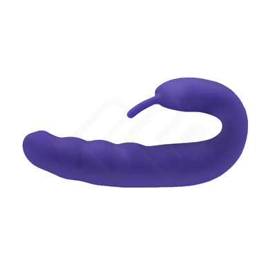 Foto 5 do produto Vibrador Estimulador de Ponto G e Clitóris Recarregável com 10 Modos de Vibração e 5 Movimentos Vai e Vem - Ribbed Dual Stimulator With Rolling Ball | 14,6 x 3,4 cm | Disponível em 2 Cores