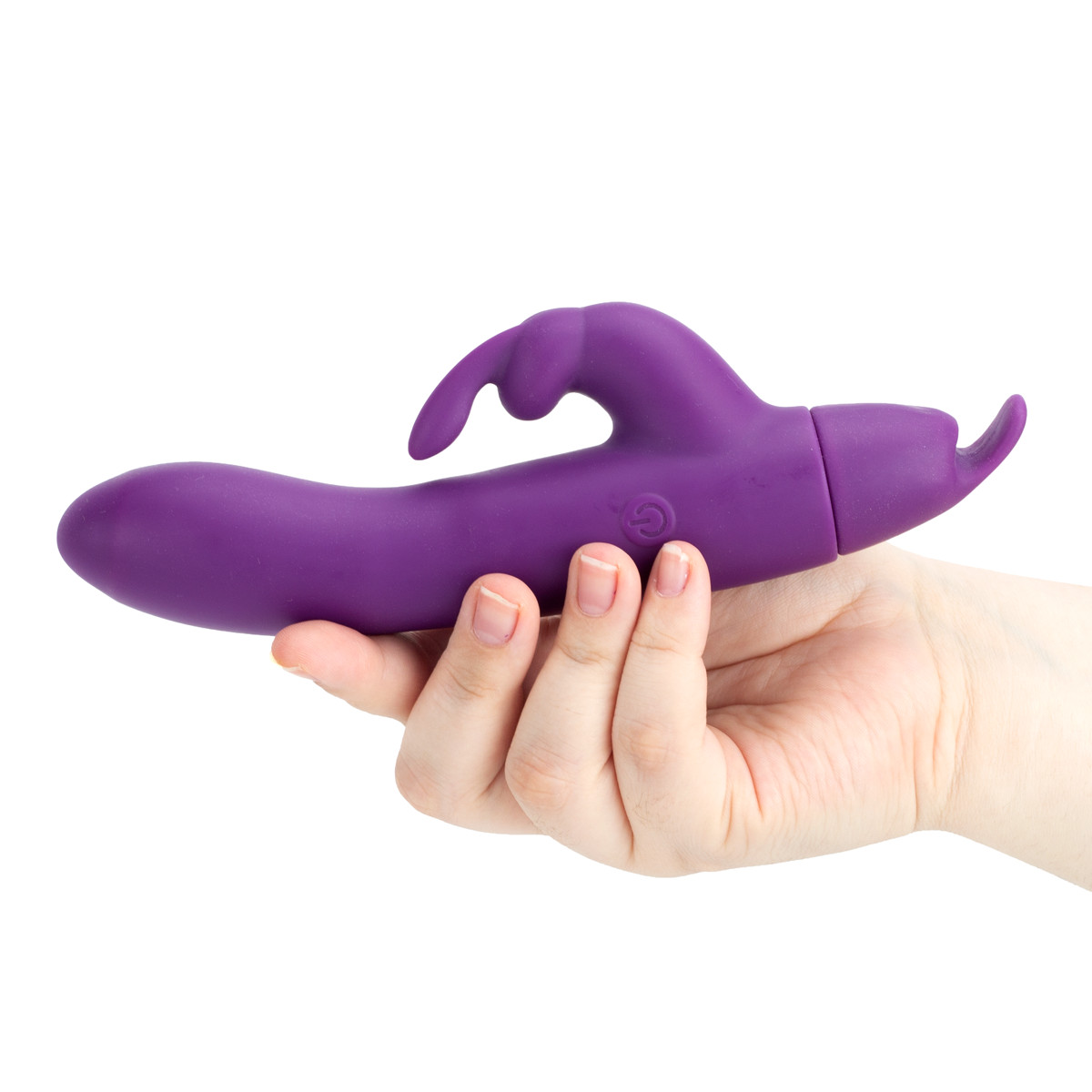 Vibrador Estimulador de Ponto G e Clítoris Recarregável com 10 Modos de Vibração e Língua em Silicone - Brisk Bunny | 11,6 x 3,3 cm | Disponível em 2 Cores - 6