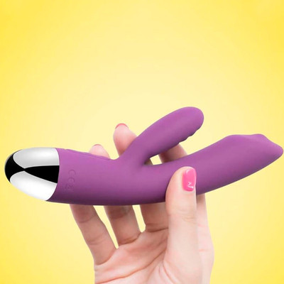 Vibrador Estimulador de Ponto G e Clítoris Recarregável com 5 Intensidades de Vibração e 2 Velocidades - Svakom Trysta | 9,2 x 2,8 cm | Disponível em 2 Cores
