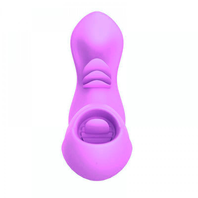 Foto 7 do produto Vibrador de Ponto G e Clítoris em Silicone com 7 Modos de Vibração, Auto Aquecimento e Controle Remoto - Dibe Amanda | 10 x 3,1 cm | Disponível em 2 Cores