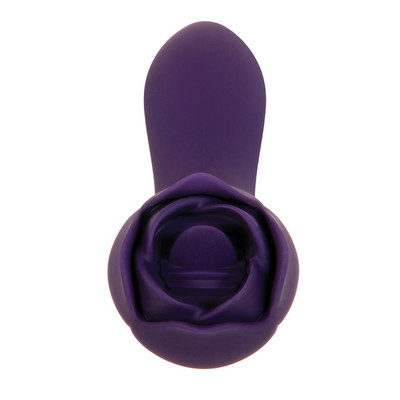 Foto 1 do produto Vibrador Estimulador de Ponto G e Clitóris Recarregável em Formato de Flor com 9 Modos de Vibração - Evolved Thorny Rose | 12 x 3,7 cm