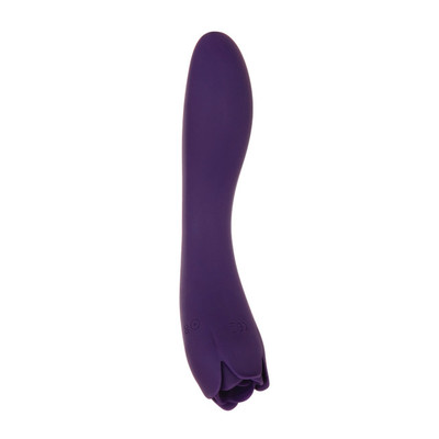 Foto 2 do produto Vibrador Estimulador de Ponto G e Clitóris Recarregável em Formato de Flor com 9 Modos de Vibração - Evolved Thorny Rose | 12 x 3,7 cm