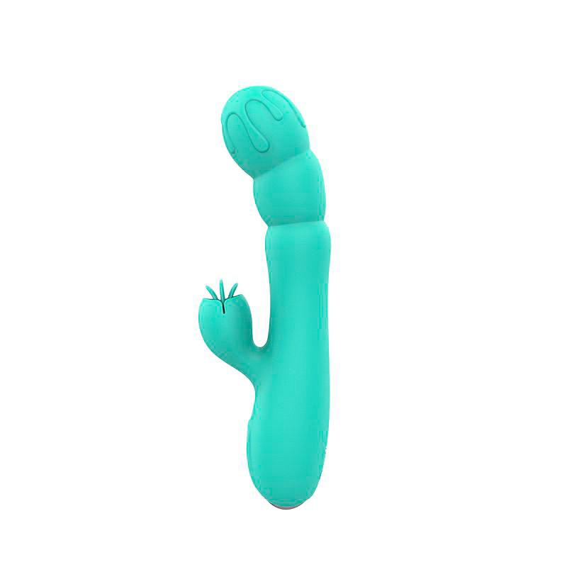 Vibrador Estimulador de Ponto G e Clitóris Recarregável com Línguas e 9 Modos de Vibração - S-Hande Crooning Frozen | 10,1 x 3,1 cm | Disponível em 2 Cores - 4