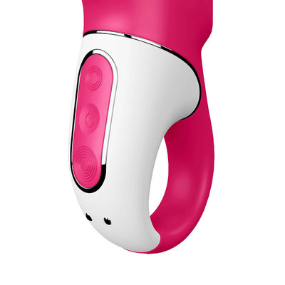 Foto 6 do produto Vibrador Estimulador de Ponto G e Clítoris, Recarregável em Silicone Flexível com 12 Modos de Vibração - Satisfyer Mr Rabbit