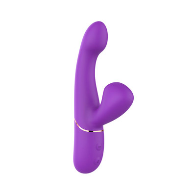 Foto 4 do produto Vibrador Estimulador de Ponto G e Clitóris em Silicone com 10 Modos de Pulsação e 7 Movimentos - I-moon Qihua | 11 x 3,3 cm | Disponível em 2 Cores